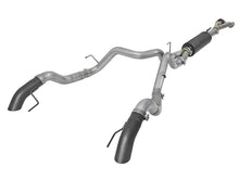 Load image into Gallery viewer, aFe MACH Force-Xp Cat-Back Exhaust w/Dual Hi-Tuck Tips Black 17-18 Ford F-150 Raptor V6-3.5L (tt) Catback aFe