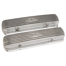 Load image into Gallery viewer, Edelbrock Valve Cover Classic Series Pontiac 1962-1979 301-455 CI V8 Polshed Valve Covers Edelbrock