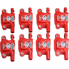 Load image into Gallery viewer, Granatelli 05-17 GM LS LS1/LS2/LS3/LS4/LS5/LS6/LS7/LS9/LSA Malevolent Coil Packs - Red (Set of 8) Ignition Coils Granatelli Motor Sports