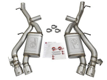 Load image into Gallery viewer, aFe MACHForce XP 3in 304 SS Axle-Back Dual Exhaust (NPP) w/ Polished Tips 16-17 Camro SS V8-6.2L Axle Back aFe