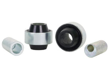 Load image into Gallery viewer, Whiteline Plus 10/08+ Mitsubishi Lancer CJ Anti-Lift/Caster Fr C/A - Lwr Inner Rear Bushing Kit Bushing Kits Whiteline
