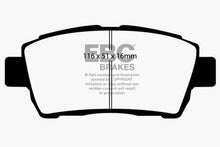 Load image into Gallery viewer, EBC 11-15 Scion IQ 1.3 Ultimax2 Front Brake Pads Brake Pads - OE EBC