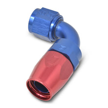 Load image into Gallery viewer, Russell Performance -20 AN Red/Blue 90 Degree Full Flow Hose End Fittings Russell