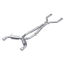 Load image into Gallery viewer, MBRP 16-22 Infiniti Q50 3.0L RWD/AWD 3in Cat-Back Dual Split Rear Street Version T304 Catback MBRP