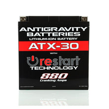 Load image into Gallery viewer, Antigravity YTX30 Lithium Battery w/Re-Start Batteries Antigravity Batteries