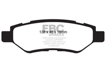 Load image into Gallery viewer, EBC 08-13 Cadillac CTS 3.0 Redstuff Rear Brake Pads Brake Pads - Performance EBC