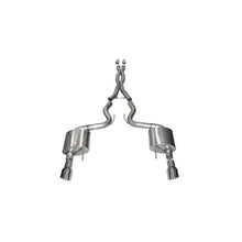 Load image into Gallery viewer, Corsa 2015-2017 Ford Mustang GT 5.0 3in Cat Back Exhaust Polish Dual 4.5in Tip (Xtreme) Catback CORSA Performance