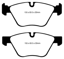 Load image into Gallery viewer, EBC 08-10 BMW 128 3.0 Yellowstuff Front Brake Pads Brake Pads - Performance EBC