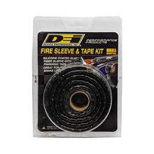 Load image into Gallery viewer, DEI Fire Sleeve and Tape Kit 5/8in I.D. x 3ft Thermal Sleeves DEI