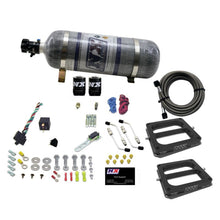 Load image into Gallery viewer, Nitrous Express Dual Dom/Gas Nitrous Kit (100-500HP) w/Composite Bottle Nitrous Systems Nitrous Express