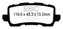 Load image into Gallery viewer, EBC 13+ Acura RLX 3.5 Greenstuff Rear Brake Pads Brake Pads - Performance EBC