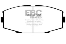 Load image into Gallery viewer, EBC 86-92 Toyota Supra 2.8 Yellowstuff Front Brake Pads Brake Pads - Performance EBC