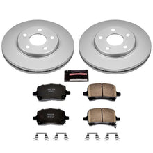 Load image into Gallery viewer, Power Stop 04-08 Chevrolet Malibu Front Z17 Evolution Geomet Coated Brake Kit Brake Kits - Performance Blank PowerStop