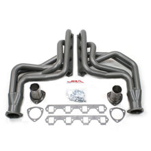 Load image into Gallery viewer, JBA 65-73 Ford Mustang 260-351W (w/Mustang II Suspension) 1-3/4in Primary Ti Ctd Long Tube Header Headers & Manifolds JBA