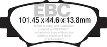 Load image into Gallery viewer, EBC 14+ Mazda 3 2.0 (Japan Build) Yellowstuff Rear Brake Pads Brake Pads - Performance EBC