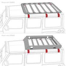 Load image into Gallery viewer, Go Rhino 6pc Rain Gutter Mounting Kit for SRM Rack Roof Baskets Go Rhino
