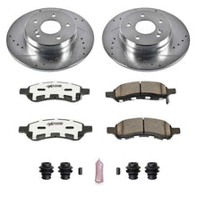 Load image into Gallery viewer, Power Stop 06-07 Buick Rainier Front Z26 Street Warrior Brake Kit Brake Kits - Performance D&S PowerStop