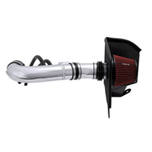 Load image into Gallery viewer, Spectre 04-14 Nissan Titan V8-5.6L F/I Air Intake Kit - Polished w/Red Filter Cold Air Intakes Spectre