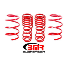 Load image into Gallery viewer, BMR 07-14 Shelby GT500 Lowering Springs (Set Of 4) - Red Lowering Springs BMR Suspension