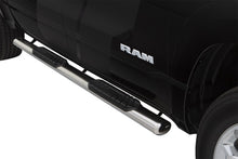 Load image into Gallery viewer, Lund 10-17 Dodge Ram 2500 Crew Cab 4in. Oval Straight SS Nerf Bars - Polished Nerf Bars LUND