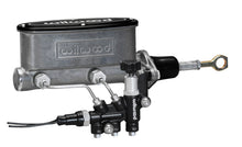 Load image into Gallery viewer, Wilwood HV Tandem M/C Kit w L/H Bracket & Prop Valve - 7/8in Bore-W/Pushrod - Early Mustang Brake Master Cylinder Wilwood