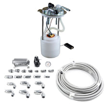 Load image into Gallery viewer, DeatschWerks DWK9-401-602-7015 DeatschWerks 05-19 Yukon/Tahoe/Suburban DW400 Pump Module and Return SS PTFE Plumbing Kit