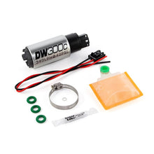 Load image into Gallery viewer, DeatschWerks DWK9-307-1017 DeatschWerks 340lph DW300C Compact Fuel Pump w/ Ford Focus MK2 RS Set Up Kit (w/o Mounting Clips)