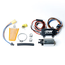 Load image into Gallery viewer, DeatschWerks DWK9-441-C102-0903 DeatschWerks DW440 440lph Brushless Fuel Pump Single/Dual Controller w/ Install Kit 93-07 Subaru WRX