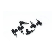 Load image into Gallery viewer, DeatschWerks Fuel Injector Sets - 6Cyl DeatschWerks Universal 40mm Compact Matched Bosch EV14 1200cc Injectors (Set of 6)