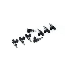 Load image into Gallery viewer, DeatschWerks Fuel Injector Sets - 8Cyl DeatschWerks Universal 40mm Compact Matched Bosch EV14 1200cc Injectors (Set of 8)