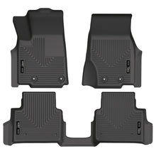 Load image into Gallery viewer, Husky Liners 21-23 Jeep Grand Cherokee L 2nd Row Bucket Seats WeatherBeater Floor Liner (Black) Floor Mats - Rubber Husky Liners