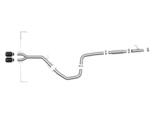 Load image into Gallery viewer, aFe Takeda Exhaust Cat-Back 19-20 Hyundai Veloster 304SS Black Dual Tips Exhaust Catback aFe
