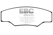 Load image into Gallery viewer, EBC Brakes Bluestuff Street and Track Day Brake Pads Brake Pads - Racing EBC