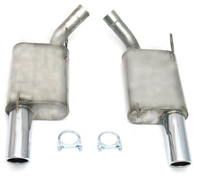 Load image into Gallery viewer, JBA 07-10 Ford Mustang GT/GT500 4.6L/5.4L 409SS Dual 3.5in Rear Exit Axle Back Exhaust Axle Back JBA