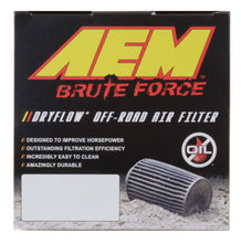 Load image into Gallery viewer, AEM 3.5 in x 9 in Dryflow Conical Air Filter Air Filters - Universal Fit AEM Induction