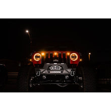 Load image into Gallery viewer, DV8 Offroad DVEGRJL-02 DV8 Offroad 2018+ Jeep JL Grill Amber Marker Lights