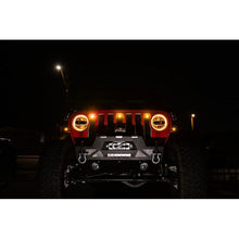 Load image into Gallery viewer, DV8 Offroad DVEGRJL-02 DV8 Offroad 2018+ Jeep JL Grill Amber Marker Lights