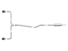 Load image into Gallery viewer, aFe Takeda 2-1/2in 304 SS Cat-Back Exhaust w/ Carbon Fiber Tips 14-18 Mazda 3 L4 2.0L/2.5L Catback aFe