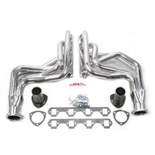 Load image into Gallery viewer, JBA 65-73 Ford Mustang 260-351W (w/Mustang II Suspension) 1-3/4in Primary Sliver Long Tube Header Headers & Manifolds JBA