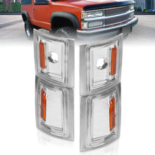 Load image into Gallery viewer, ANZO 1994-1998 Chevrolet Blazer Corner Lights Clear Lens w/ Amber Reflector Lights Corner ANZO