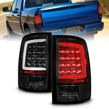 Load image into Gallery viewer, ANZO 09-18 Dodge Ram 1500 Full LED Tailights w/ Sequential Black Housing/Clear Lens Tail Lights ANZO