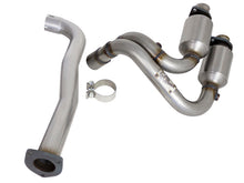 Load image into Gallery viewer, aFe Power Direct Fit Catalytic Converter Replacements Front 00-03 Jeep Wrangler (TJ) I6-4.0L Catalytic Converter Direct Fit aFe
