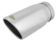 Load image into Gallery viewer, aFe Universal Bolt On Exhaust Tip Polished 5in Inlet x 6in Outlet x 12in Long Catback aFe