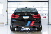 Load image into Gallery viewer, AWE Tuning BMW F3X 340i Touring Edition Axle-Back Exhaust - Diamond Black Tips (102mm) Axle Back AWE Tuning