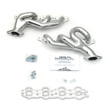 Load image into Gallery viewer, JBA 08-09 Pontiac G8 6.0/6.2L LS 1-3/4in Primary Silver Ctd Cat4Ward Header Headers & Manifolds JBA