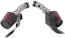 Load image into Gallery viewer, K&N 07-08 G35 Dual Silver Typhoon Short Ram Intakes Cold Air Intakes K&N Engineering