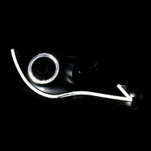 Load image into Gallery viewer, ANZO 2012-2013 Toyota Camry Projector Headlights w/ Halo Black Headlights ANZO