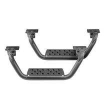Load image into Gallery viewer, Go Rhino Dominator Extreme D6 SideSteps - Tex Blk - 4in Drop Down Steps (Pair) Side Steps Go Rhino