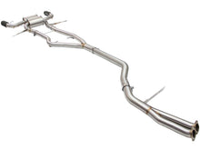Load image into Gallery viewer, aFe MACHForce XP SS-304 Black Tip 3.0in-2.5in Dia Cat Back Exhaust 11-13 BMW 335i (E90/E92) 3.0L Catback aFe