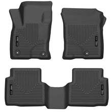Load image into Gallery viewer, Husky Liners 20-21 Ford Escape All Models Exc Hybrid Weatherbeater Front and 2nd Seat Liners - BLK Floor Mats - Rubber Husky Liners